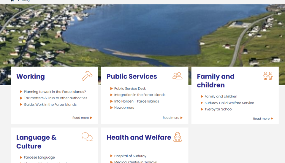 Tvøroyrar Kommuna launches new English-language website